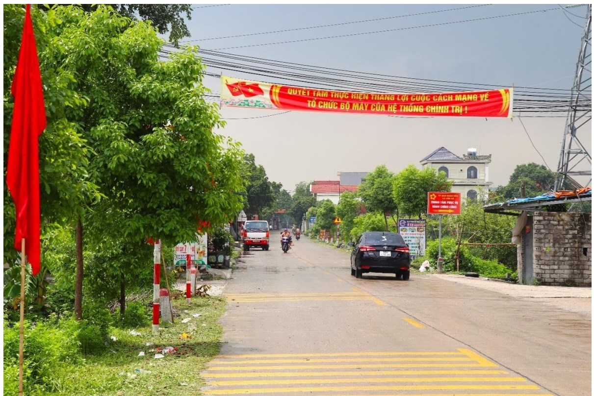 GN31. Đường thôn Tam Tứ được bê tông hoá