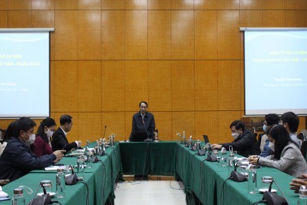Hội nghị sinh hoạt chuyên đề "Nhân tố Hồ Chí Minh trong quan hệ Việt Nam - Trung Quốc”