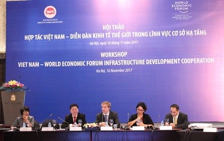 Hội thảo Hợp tác Việt Nam - Diễn đàn Kinh tế thế giới trong lĩnh vực cơ sở hạ tầng ngày 16/11/2017